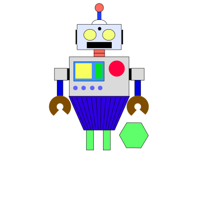 Robot clipart