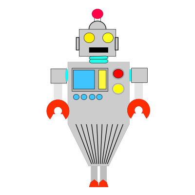 Robot clipart