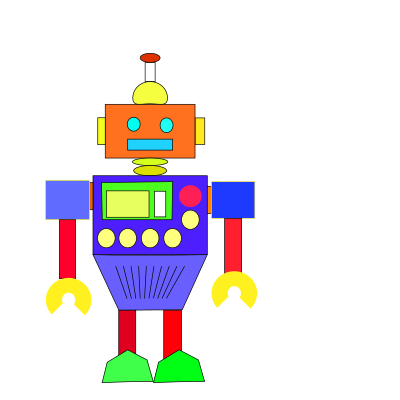 Robot clipart