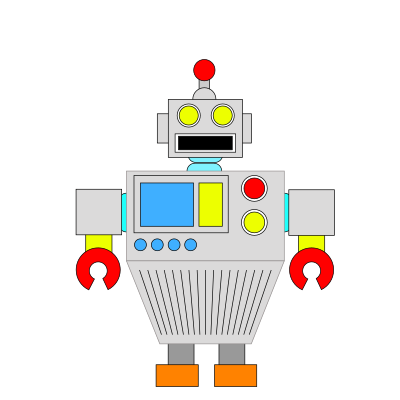 Robot clipart