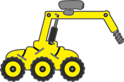 Robot Car clipart