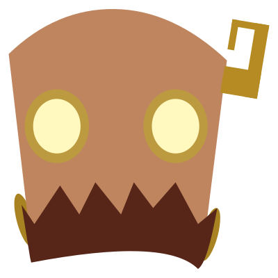 Robot head 10 clipart