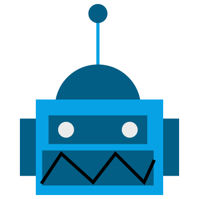 Robot head 2 clipart