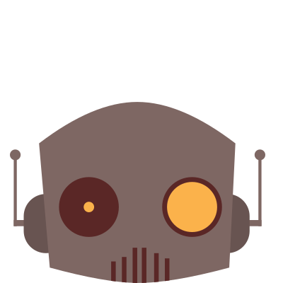 Robot head 22 clipart