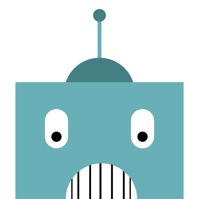 Robot head 26 clipart