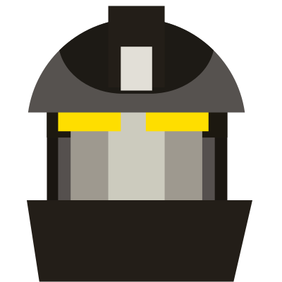 Robot head 27 clipart