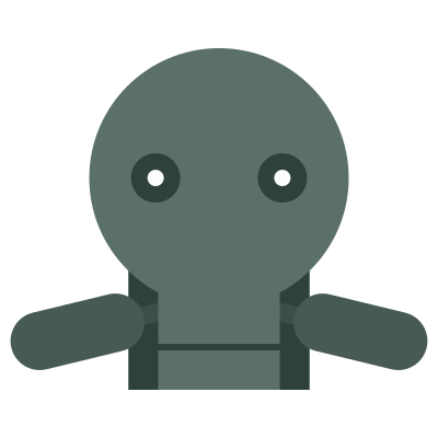 Robot head 28 clipart