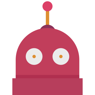 Robot head 5 clipart