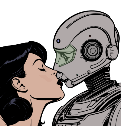Robot Love - Colour Remix clipart