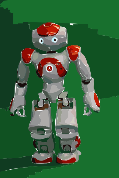 Robot Tilt Shift clipart