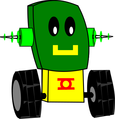 Robot Two clipart