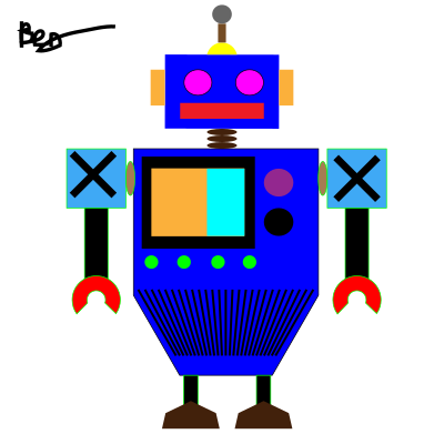 Robotmrrays clipart