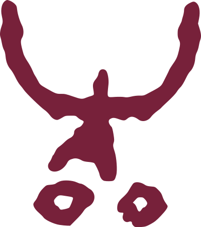 Rock Art Acacus Person 2 clipart