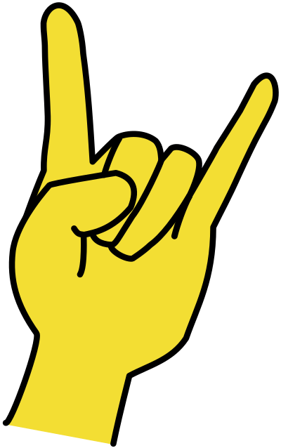 Rock Hard Hand clipart