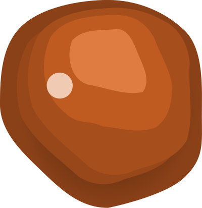 Rock planet or a moon clipart