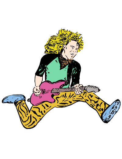 Rock Star - Colour Remix clipart