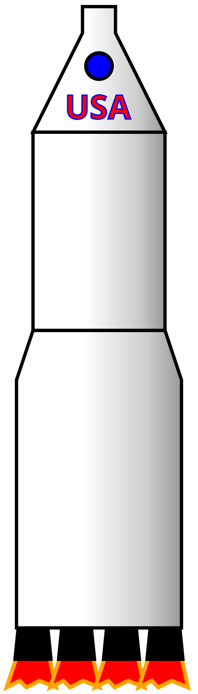 Rocket clipart