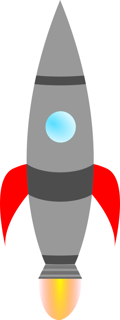 Rocket clipart