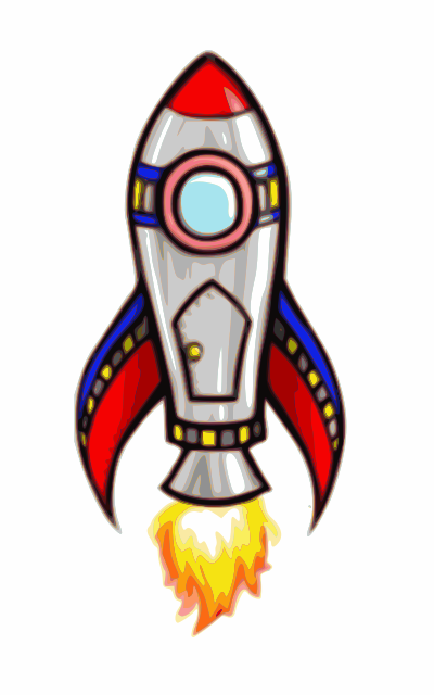 Rocket clipart