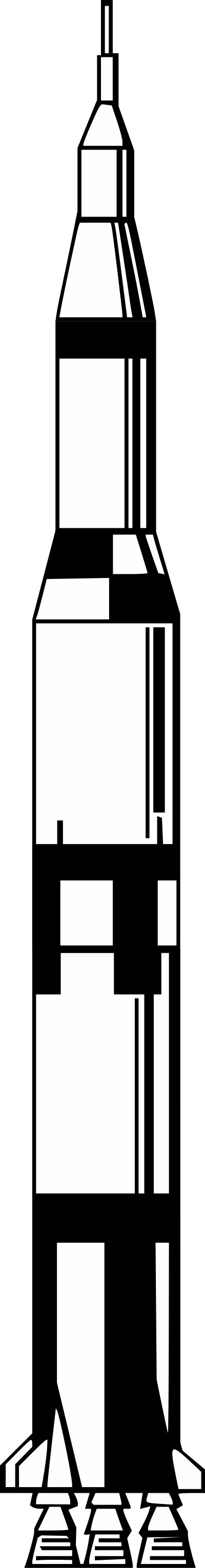 Rocket 3 clipart