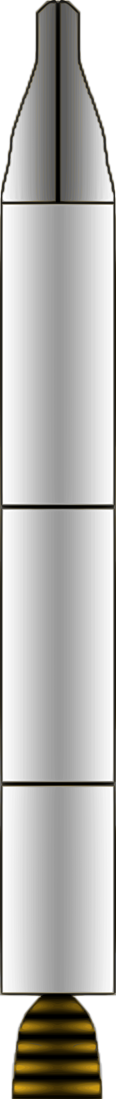 Rocket 7 clipart