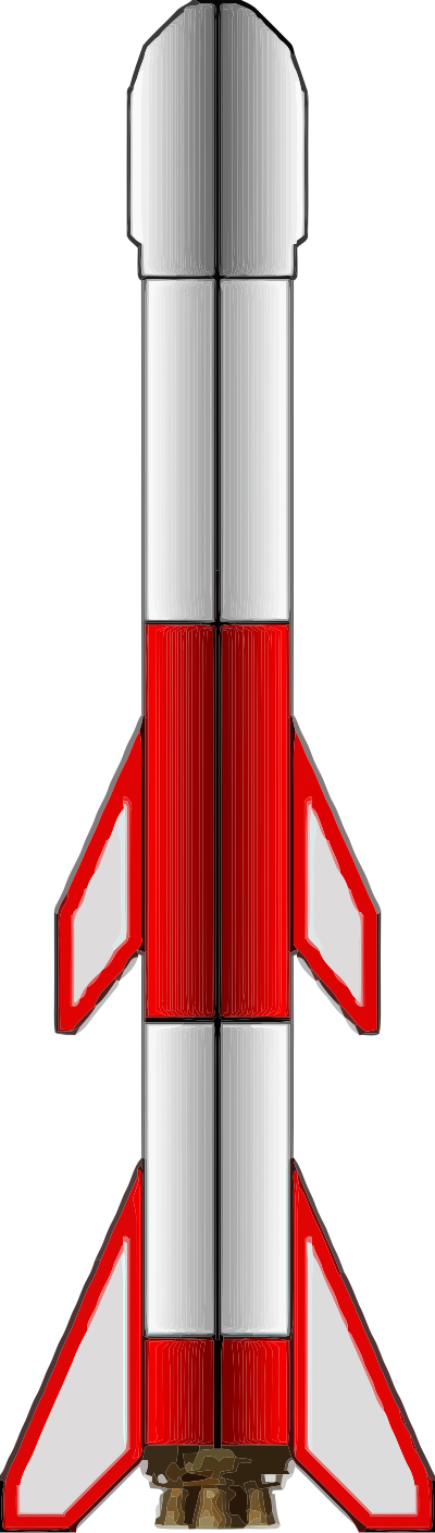 Rocket 9 clipart