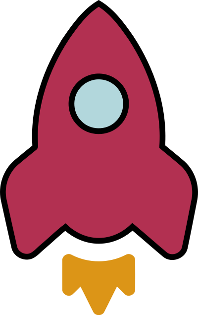 Rocket Colour clipart