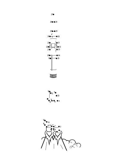 Rocket Connect Dots iss activity sheet p2 clipart