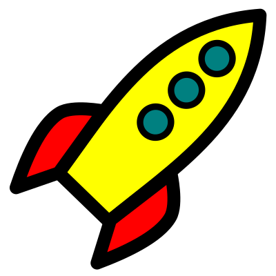 Rocket icon clipart