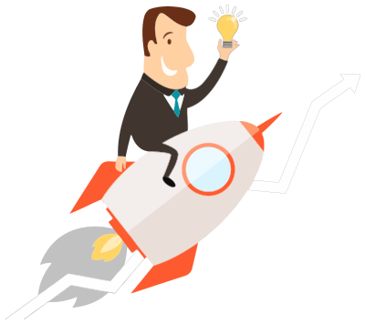 Rocket Man clipart