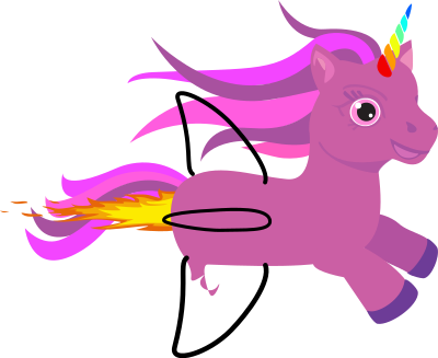 Rocketcorn clipart