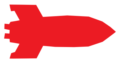 Rocketship refixed clipart