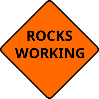 Rocks Working clipart