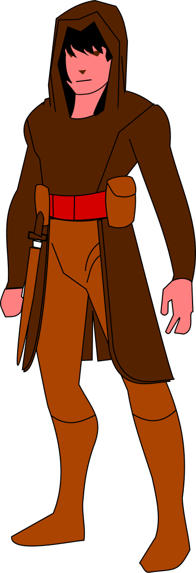 Rogue character clipart