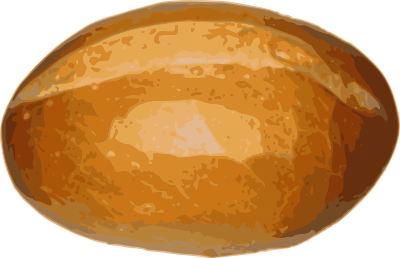 Roll bread clipart