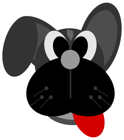 Roll Dog clipart