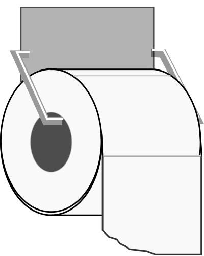 Roll of Toilet Paper clipart