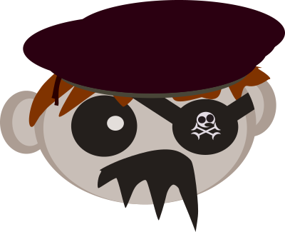 Roll Pirate clipart