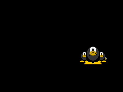 Roll Tux Wallpaper clipart