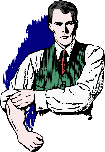 Rolling Up Sleeves - Colour Remix clipart