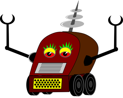 Rolly Robot clipart