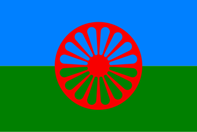 Roma flag clipart
