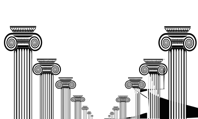 Roman Columns clipart