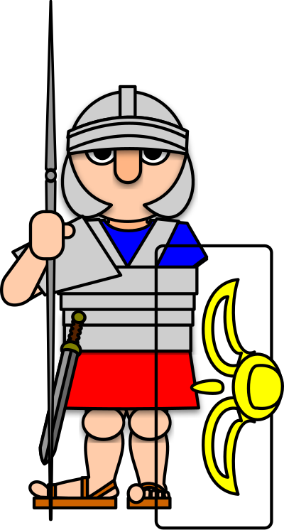 Roman Soldier clipart