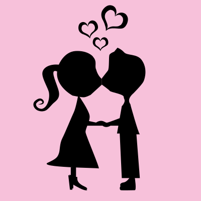 Romance Silhouette clipart
