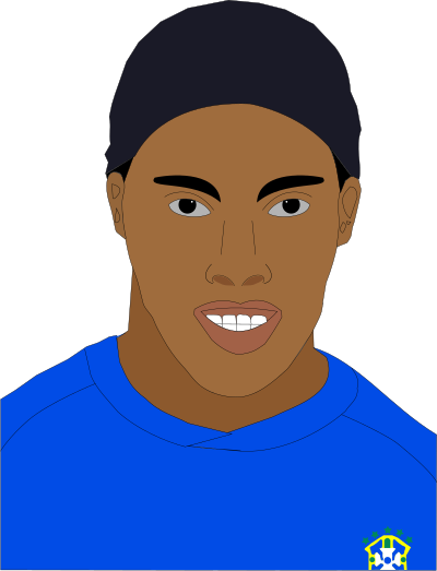 Ronaldinho clipart