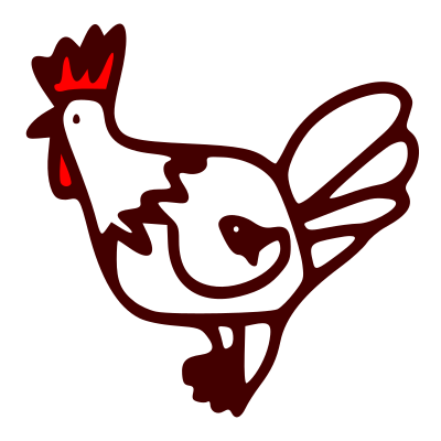 Rooster 02 clipart