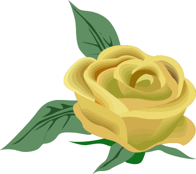 Rose 26 (colour 3) clipart