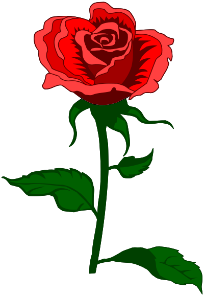 Rose 27 clipart
