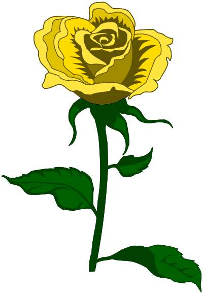 Rose 27 (colour 2) clipart